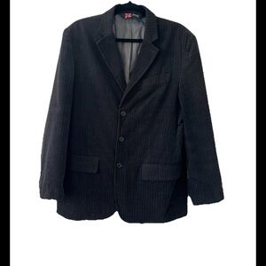 Nick (it) vintage Blazer for men Black Size M (0681)